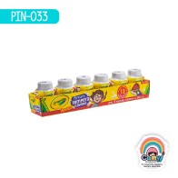 6 PINTURAS TEMPERA CRAYOLA 59ML BLANCO
