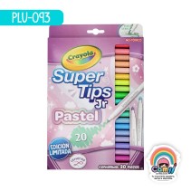 SUPER TIPS JUNIOR PASTEL C/20