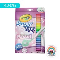 SUPER TIPS JUNIOR PASTEL C/20