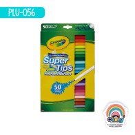 50 PLUMONES DELGADOS LAVABLES CRAYOLA