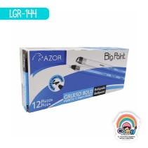 BOLIGRAFO BIG POINT PUNTO DE 1.2MM NEGRO C/12