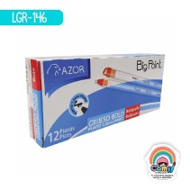 BOLIGRAFO BIG POINT PUNTO DE 1.2MM ROJO C/12