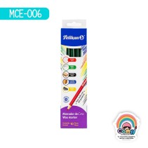 MARCADOR DE CERA PELIKAN C/10 VD