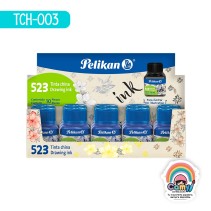 TINTA CHINA PELIKAN 523  15 ML. AZUL