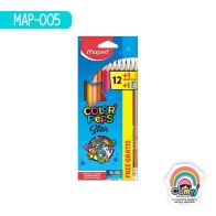 LAPICES COLOR PEPS X12 MAS 1BP MAS 1SAC GRATIS