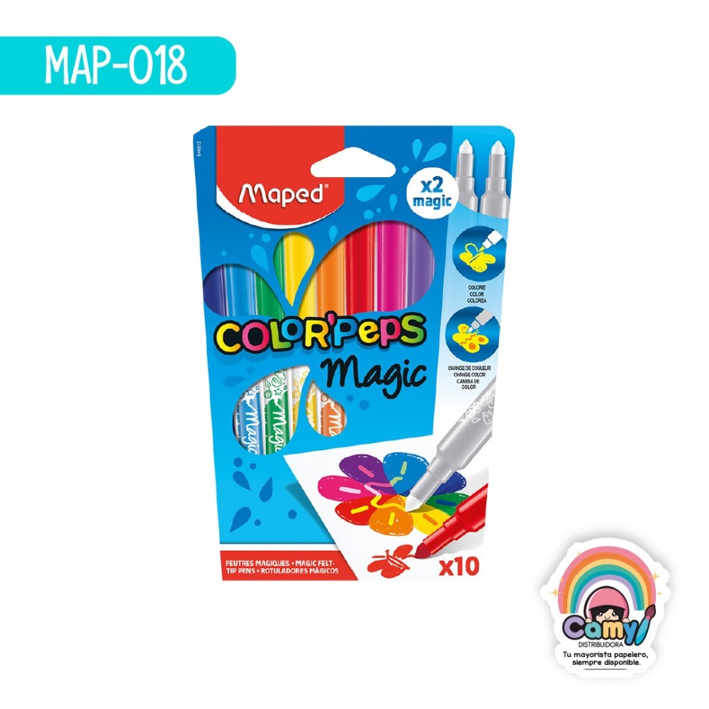 ROTULADORES MÁGICOS COLOR PEPS X10 EST