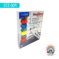MARCADOR PARA PIZARRON MAGISTRAL (PLASTICO) C/8 NO.8