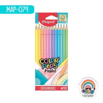 LAPICES PASTEL COLOR PEPS X12 EST CART