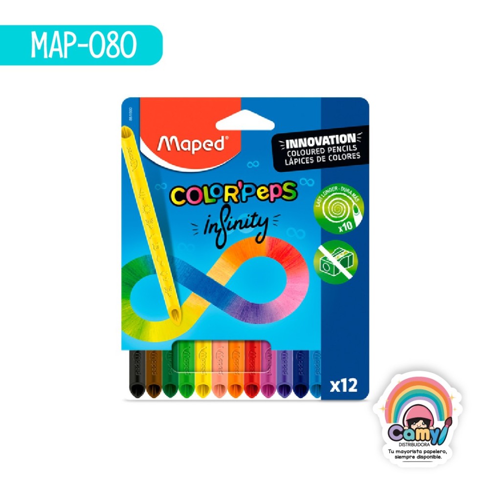 LAPICES COLORPEPS INFINITY X12