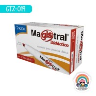 MARCADOR PARA PIZARRON MAGISTRAL DIDACTICO ROJO 83