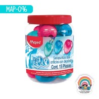 SACAPUNTAS I-GLOO 2 ORIFICIOS C/15