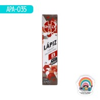 LAPIZ DE DIBUJO SHELY B C/10
