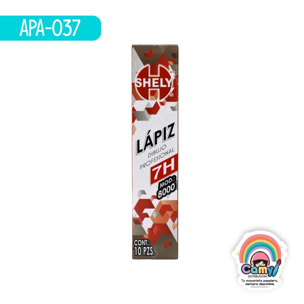 LAPIZ DE DIBUJO SHELY 7H C/10