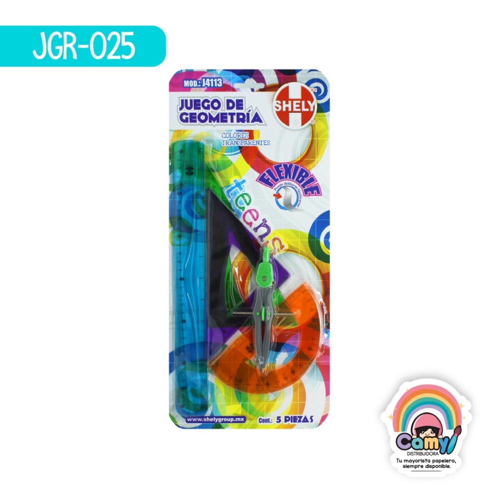 JUEGO GEOMETRICO FLEXIBLE SHELY J4113