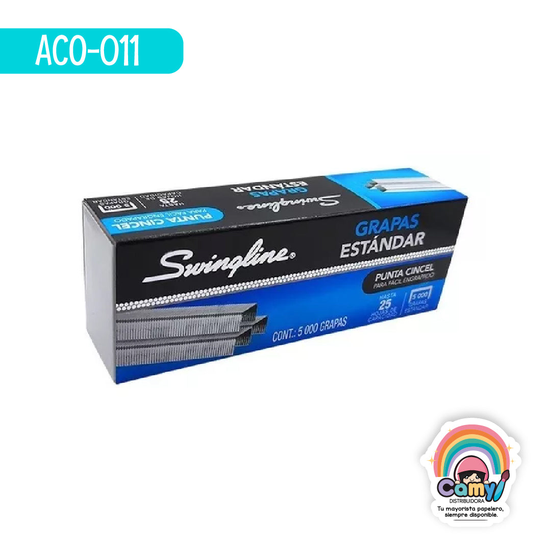 ACO-011 GRAPA ESTANDAR SWINGLINE 26/6. 25 HOJAS ACCO