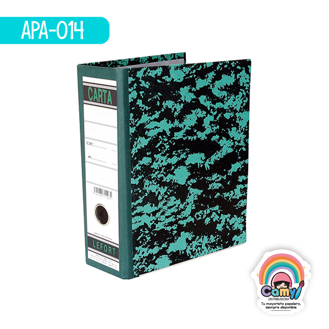 APA-014 REGISTRADOR LEFORT CARTA MARMOLEADO AZOR