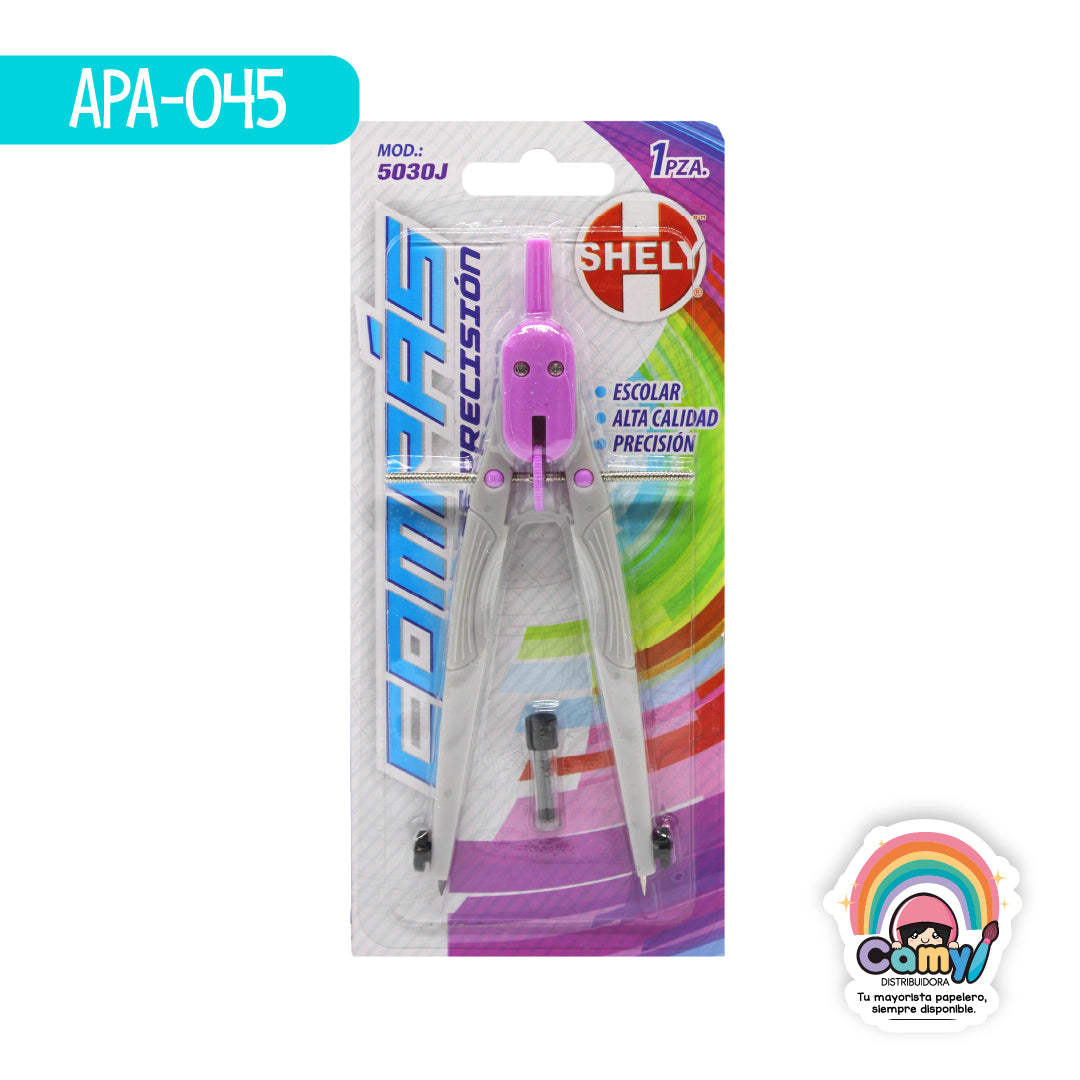 APA-045 COMPAS DE PRESICION SHELY PASTEL MOD.5030J