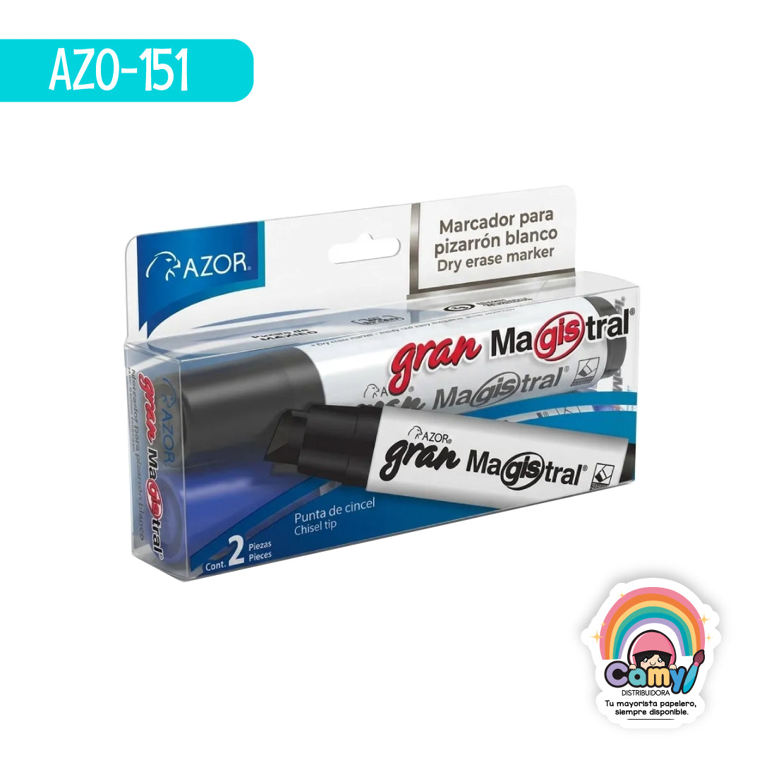 AZO-151 GRAN MAGISTRAL EST C/2 NEGRO /AZUL AZOR