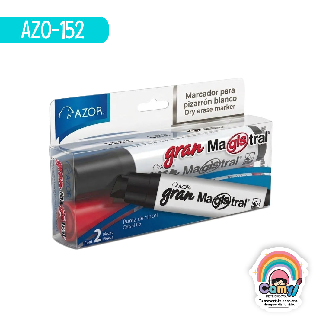 AZO-152 GRAN MAGISTRAL EST C/2 NEGRO /ROJO AZOR