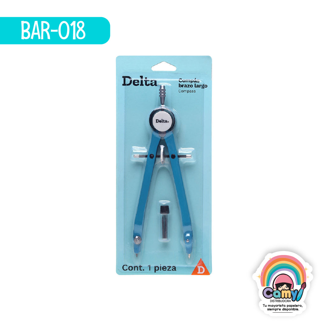 BAR-018 COMPÁS BARRILITO PRECISIÓN BRAZO LARGO CDB165