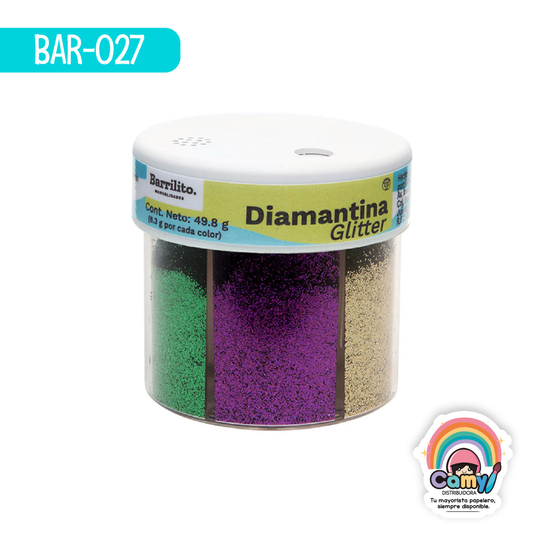 BAR-027 DIAMANTINA BARRILITO APLICADOR 6 COL 8041DYA