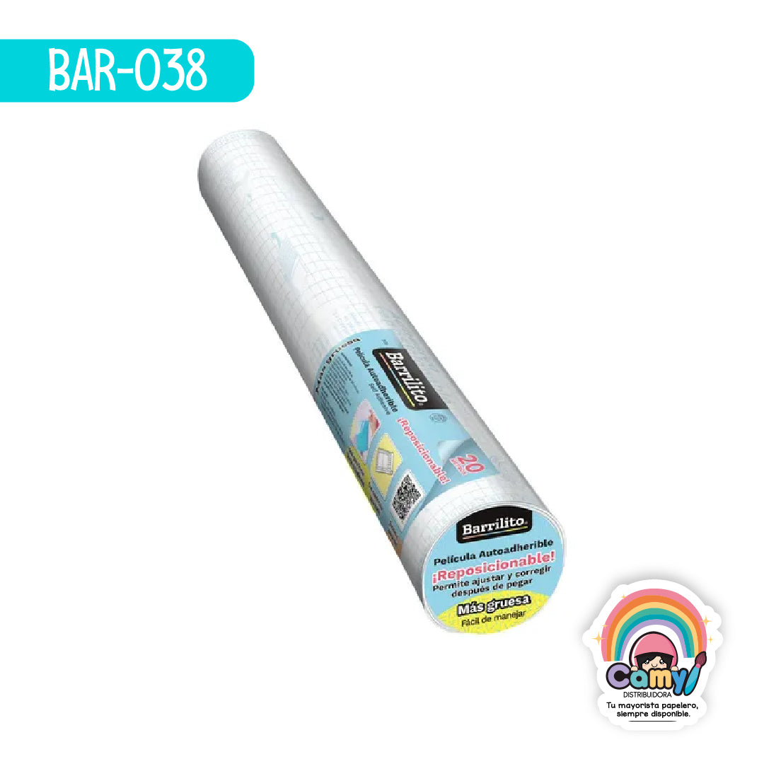 BAR-038 PELÍCULA BARRILITO AUTOADHERIBLE 0.45X5M 7005