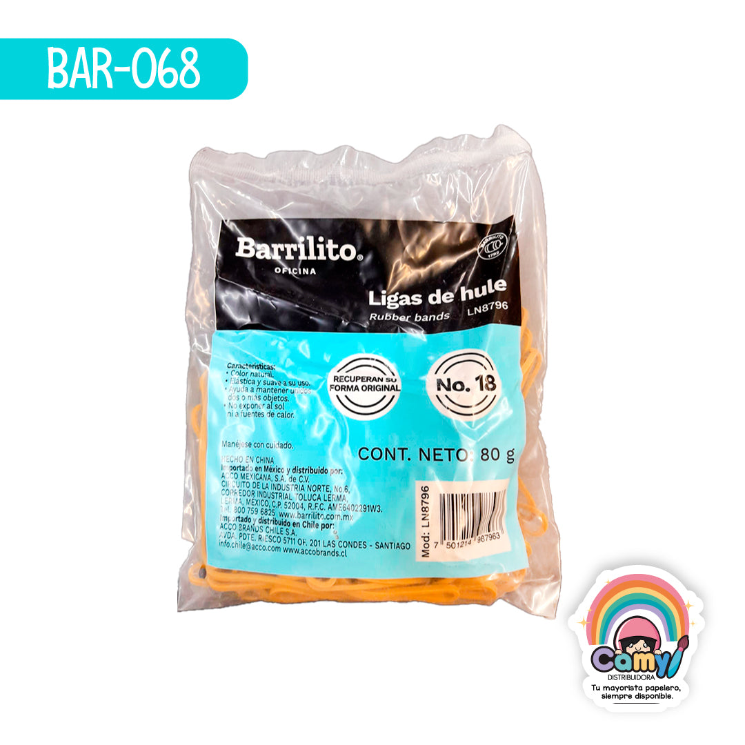 BAR-068 LIGA NATURAL #18 80GRS BARRILITO