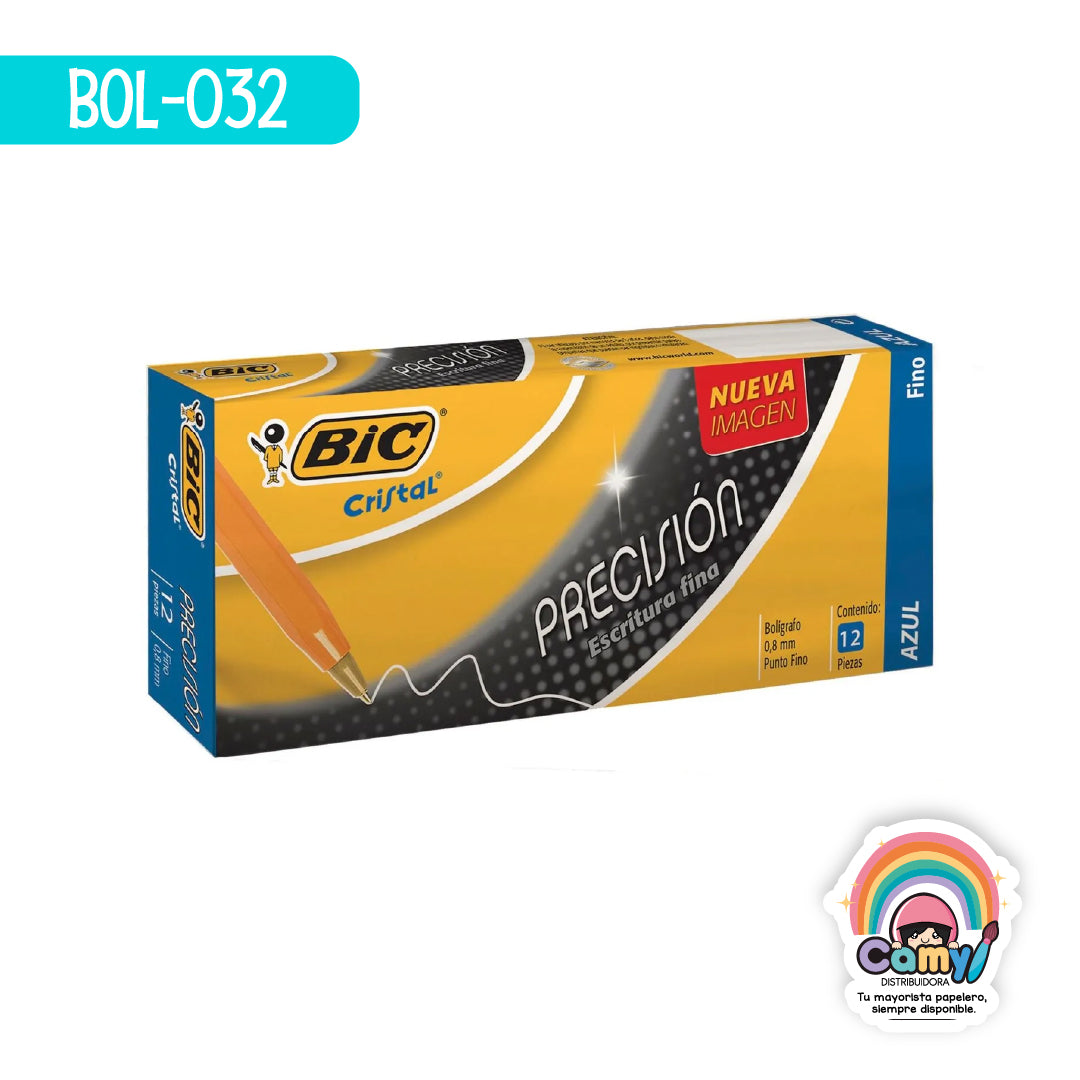 BOL-032 BOL BIC FINO CJ12 AZUL