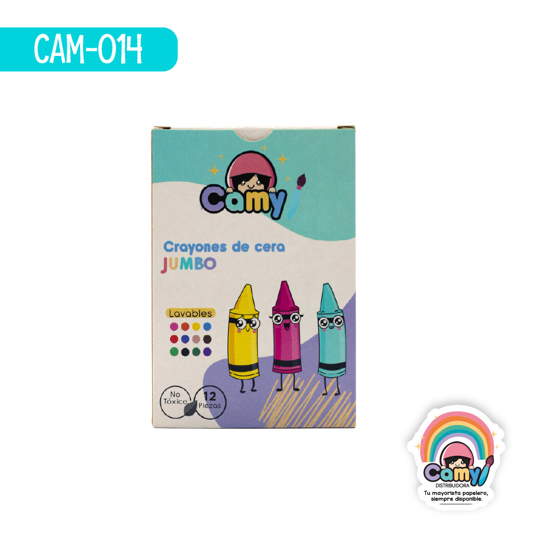 CAM-014 CRAYON CAMY JUMBO C/12