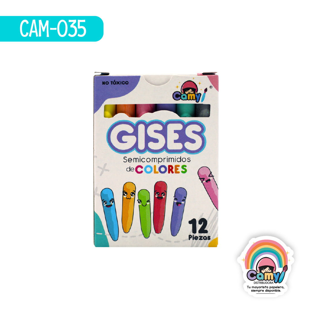 CAM-035 GISES CAMY DE COLORES DE C/12