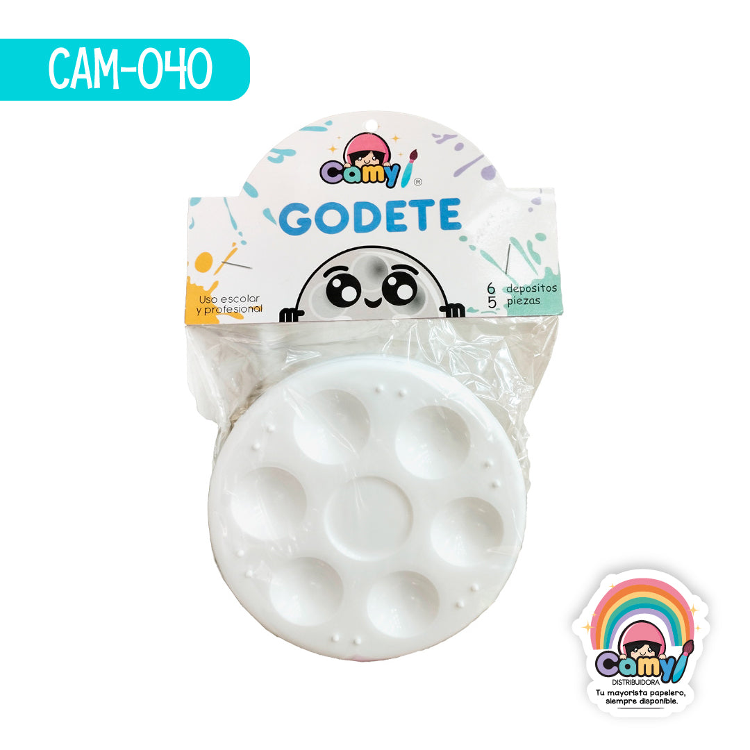 CAM-040 GODETE  CAMY CHICO REDONDO BOLSA C/5