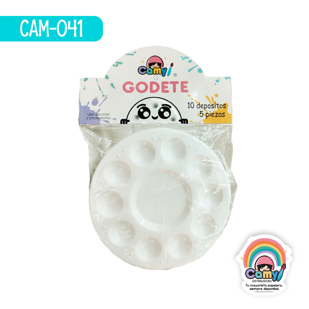 CAM-041 GODETE  CAMY GRANDE REDONDO BOLSA C/5