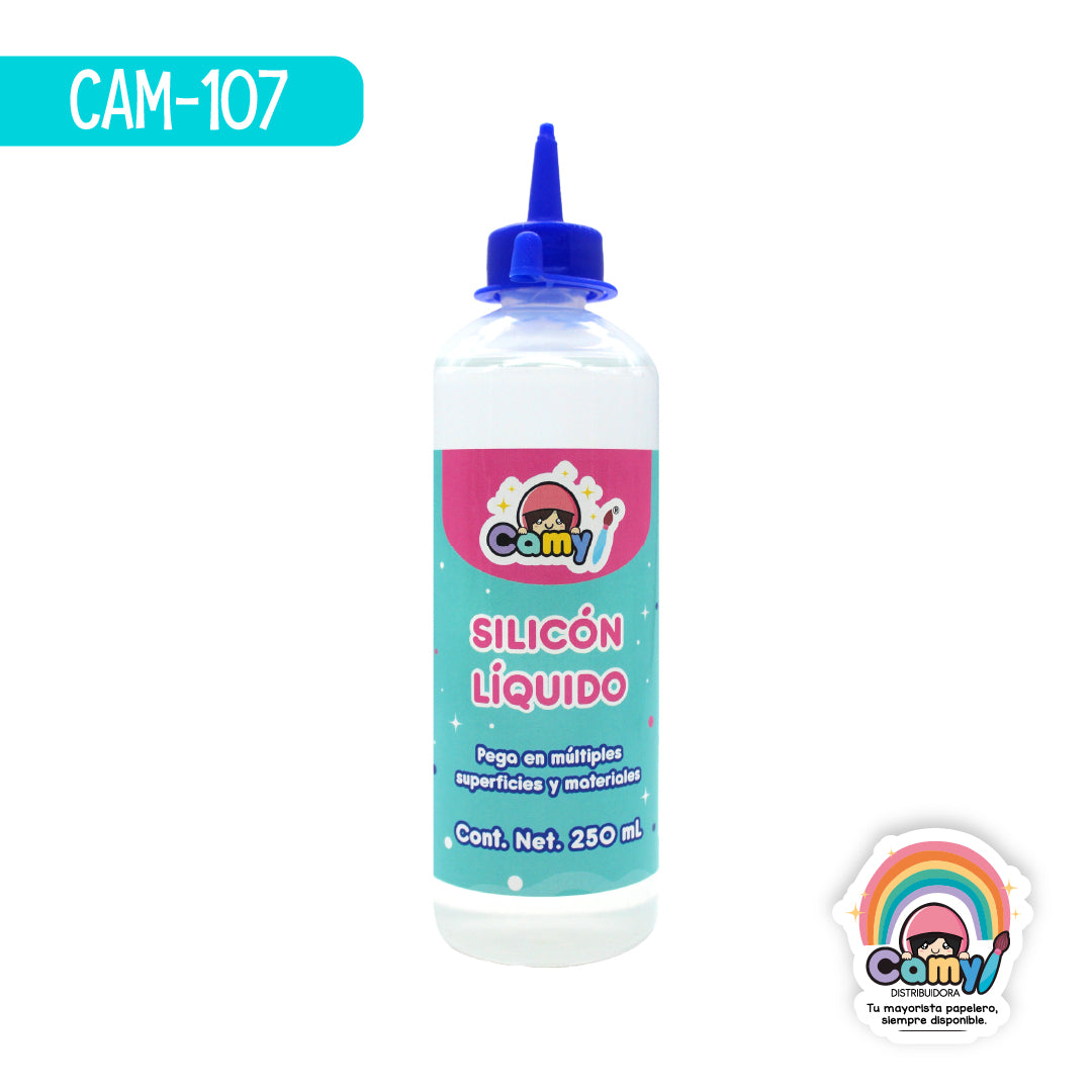 CAM-107 SILICON LIQUIDO CAMY 250 ML