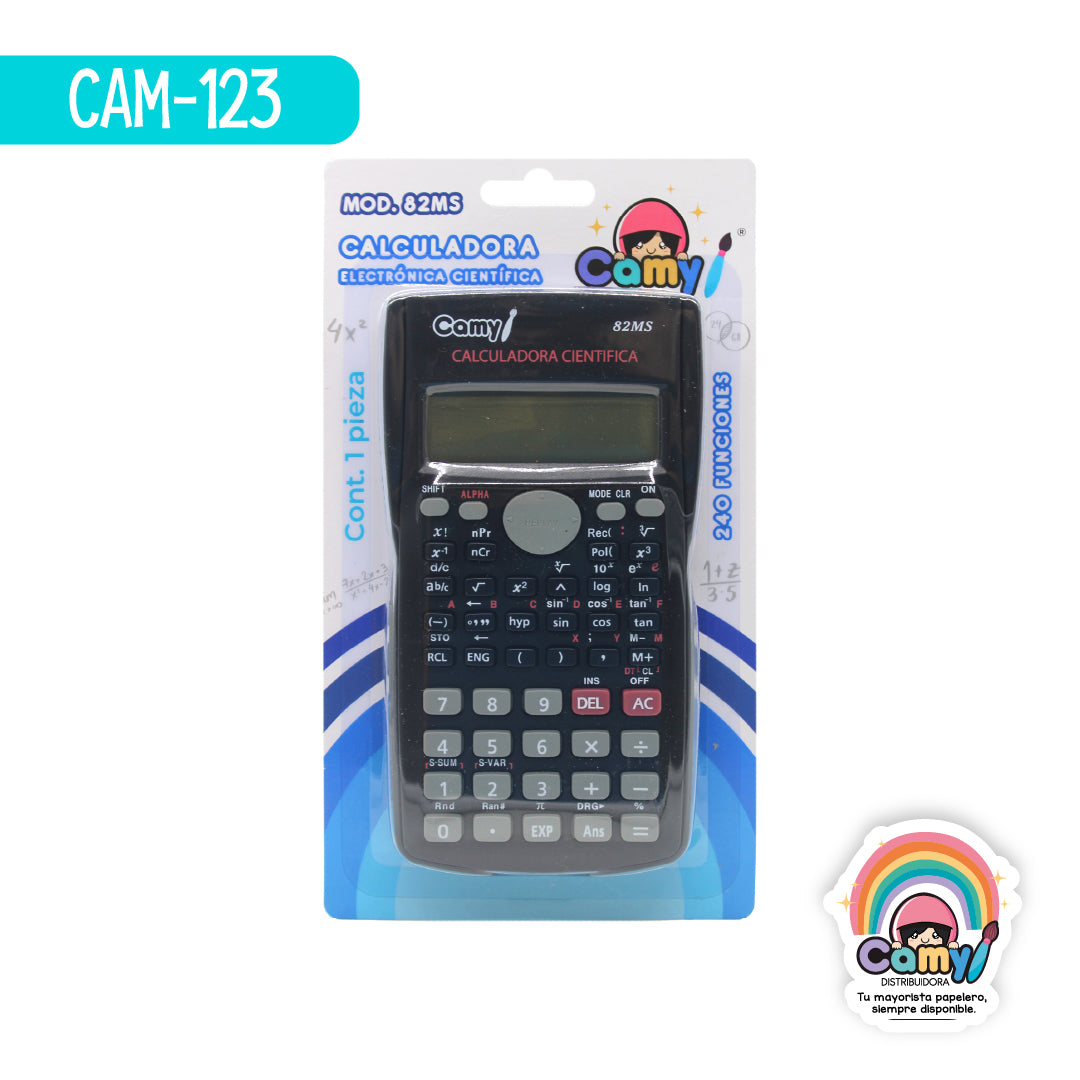 CAM-123 CALCULADORA CIENTIFICA CAMY MOD 82MS