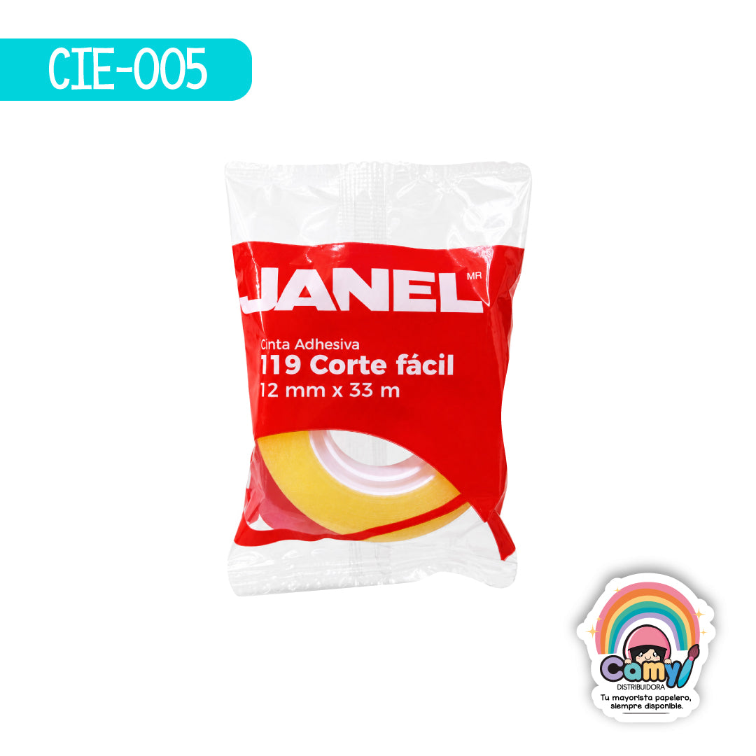 CIE-005 DIUREX JANEL DE 12X33MTS