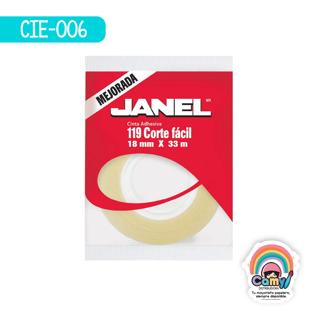 CIE-006 DIUREX JANEL DE 18X33MTS