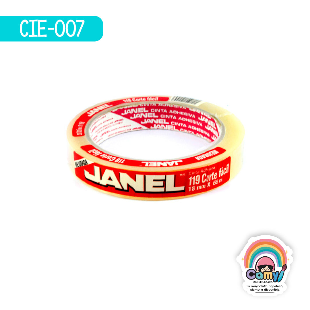 CIE-007 DIUREX JANEL DE 12X65MTS