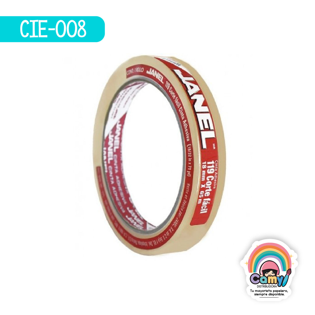 CIE-008 DIUREX JANEL DE 18X65MTS