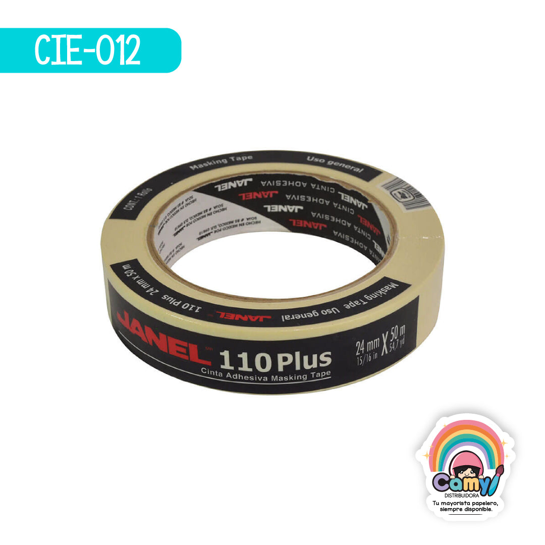 CIE-012 MASKING TAPE JANEL DE 24X50MTS