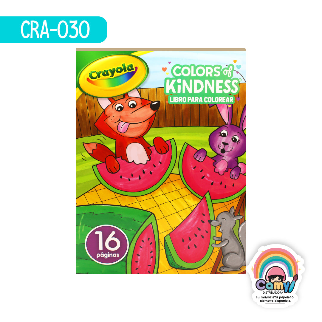 CRA-030 16PG LIBRO PCOLOREAR CRAYOLA COL K