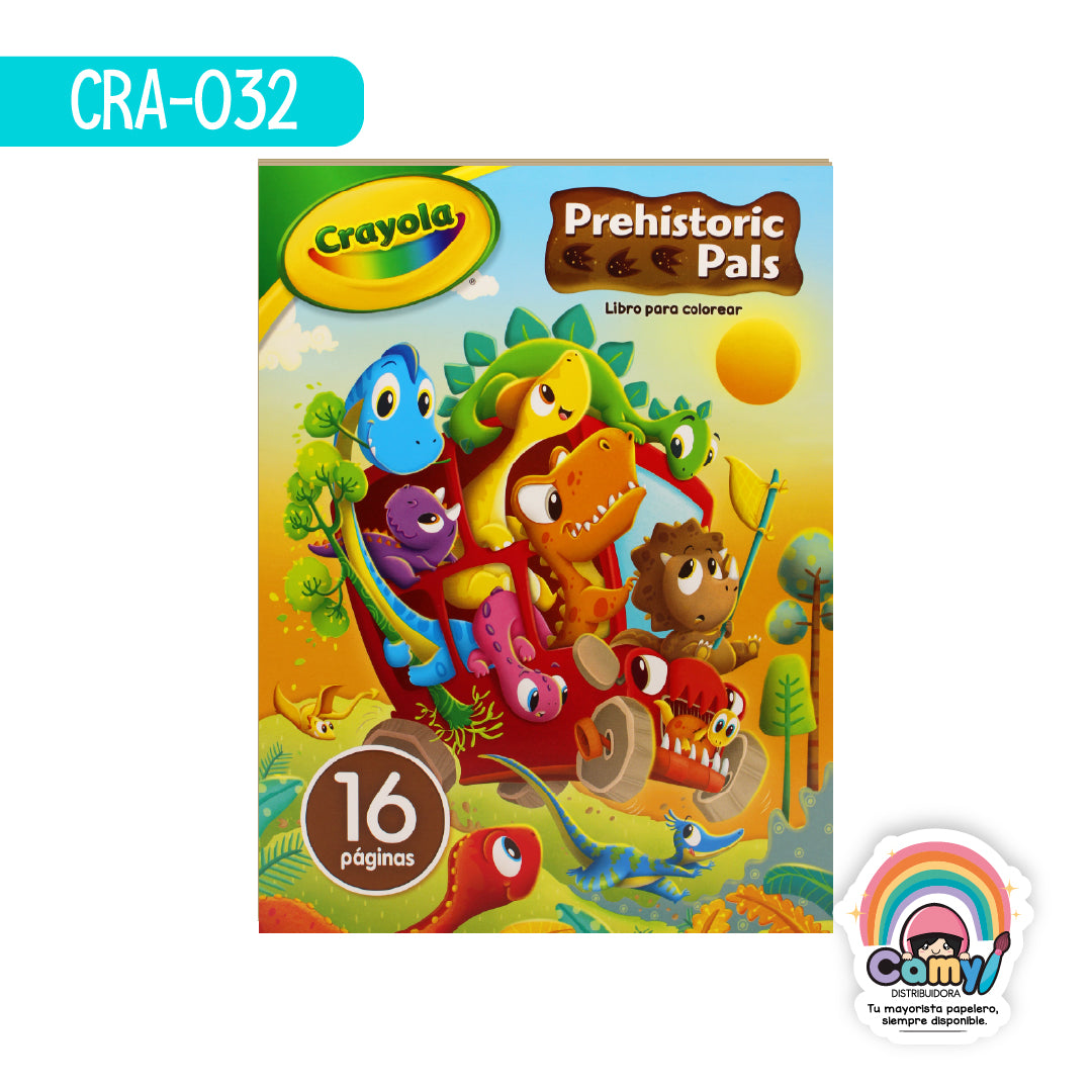 CRA-032 16PG LIBRO PCOLOREAR CRAYOLA PREHI