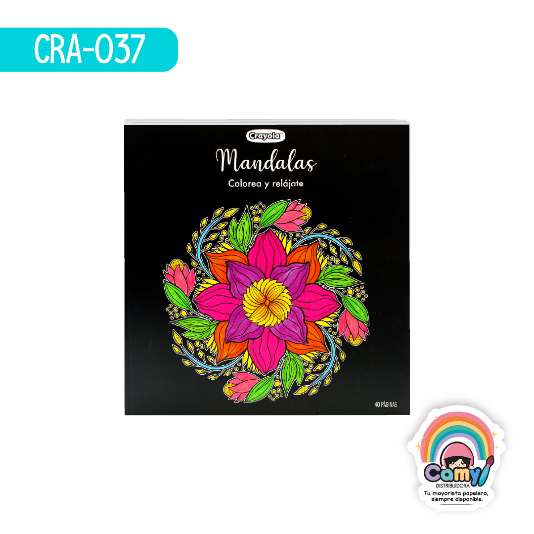 CRA-037 40PG LIBRO PCOLOREAR CRAYOLA MIND F