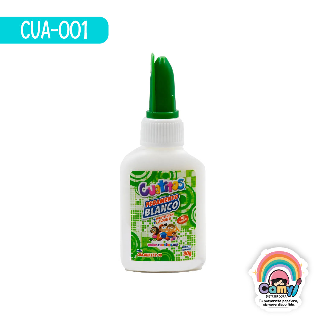 CUA-001 PEGAMENTO LIQUIDO CUATITOS 30GR SHELY