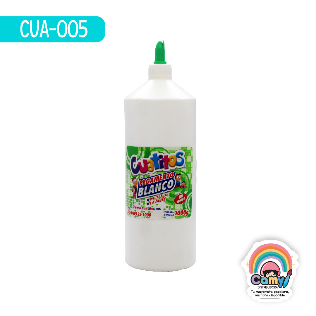 CUA-005 PEGAMENTO LIQUIDO CUATITOS 1000GR SHELY