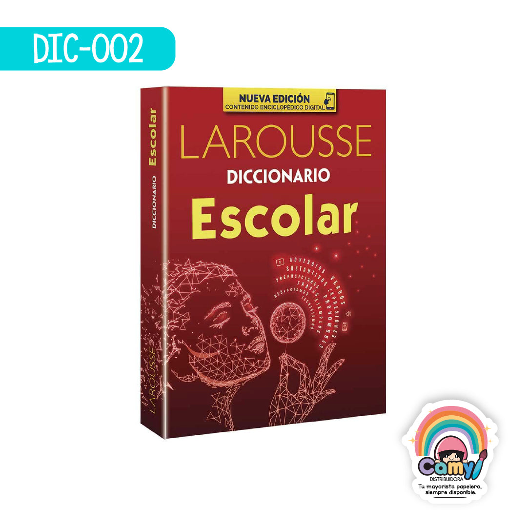 DIC-002 LAROUSSE ESCOLAR ROJO