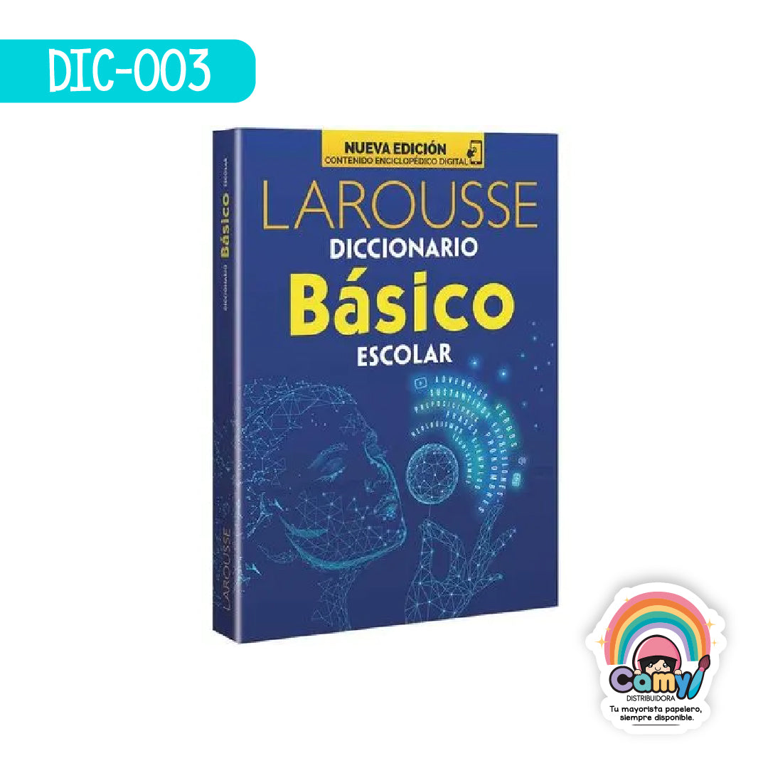 DIC-003 LAROUSSE BASICO AZUL