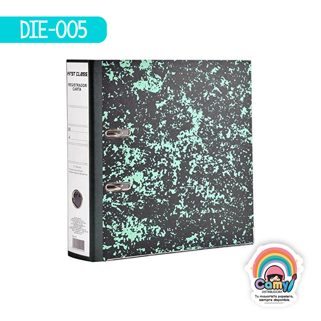 DIE-005 REGISTRADOR 3 IN CARTA FIRTS CLASS C/1 DIETRIX