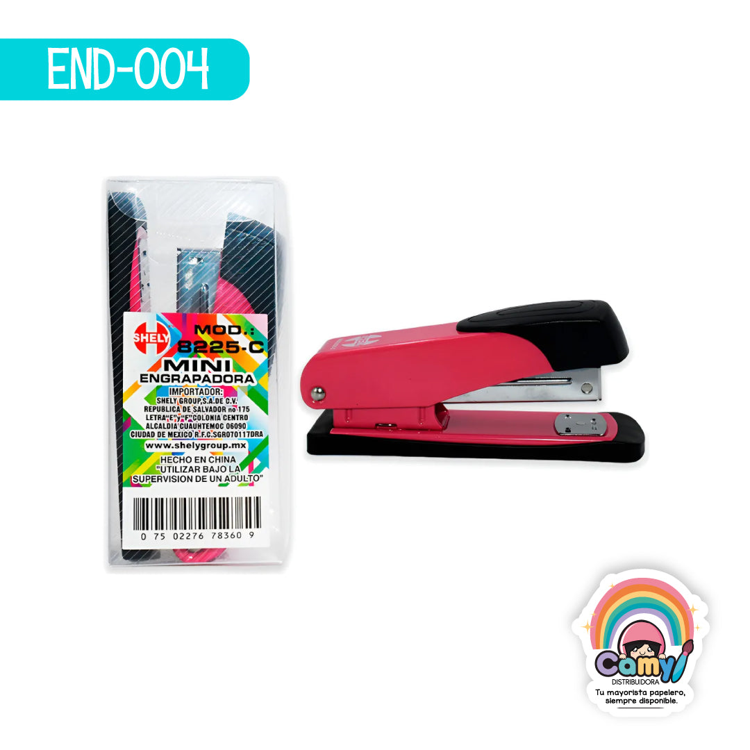 END-004 ENGRAPADORA MINI SHELY DE COLORES 8225-C