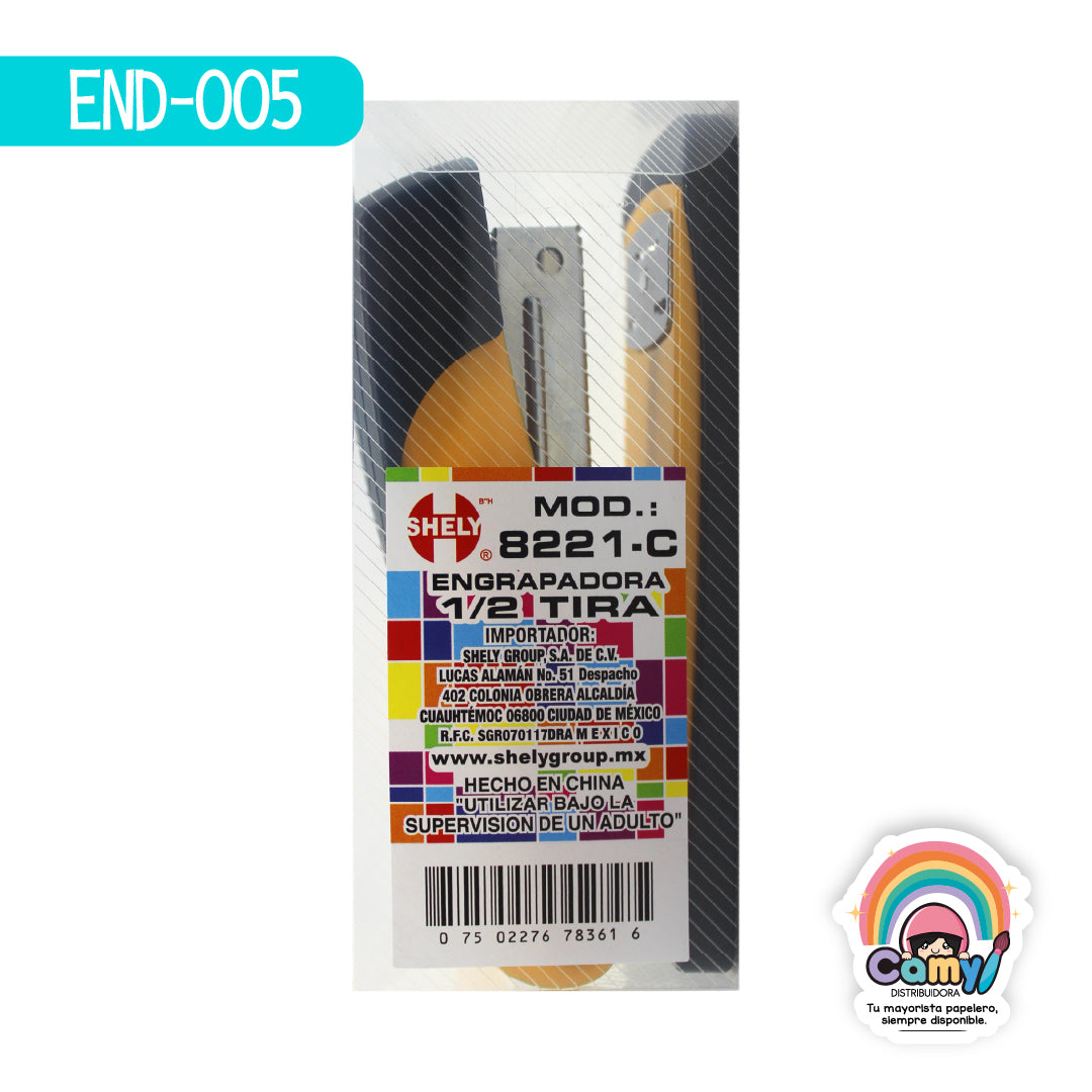 END-005 ENGRAPADORA MEDIA TIRA SHELY DE COLORES 8221-C