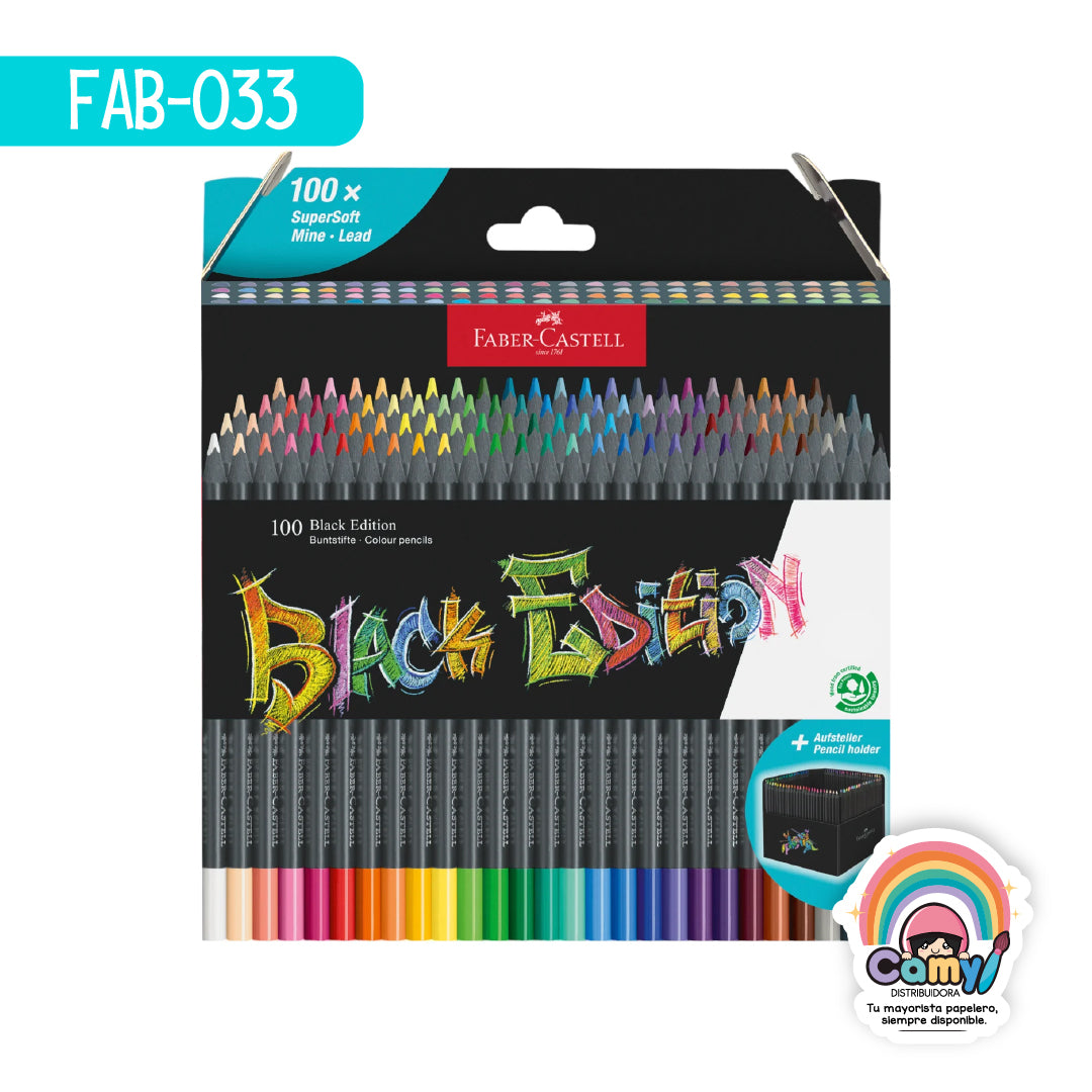FAB-033 BR ECOLAPICES FABER-CASTELL SUPER SOFT X 100